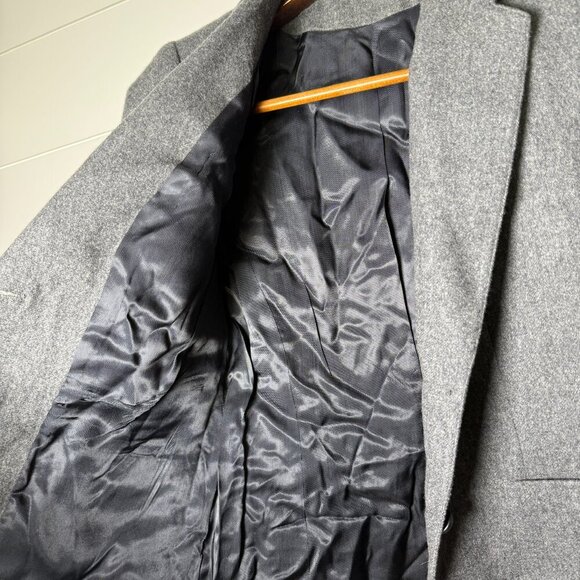 Vintage: Swingles by Character Gray Blazer Size 9/10 - Picture 5 of 8